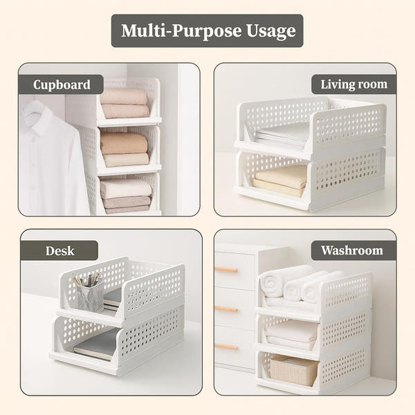 SmartSpace™ 8-Piece Wardrobe Organizer Set™
